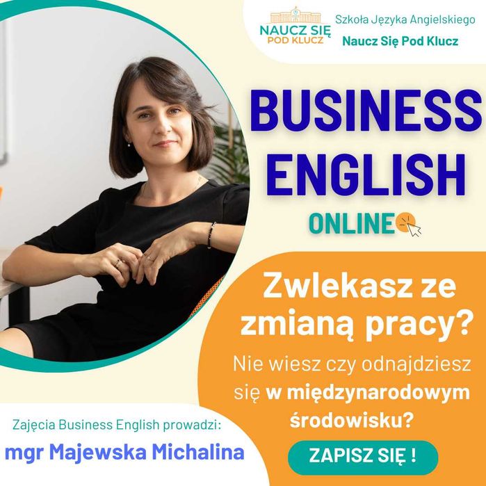 Business English 1:1 | Nauka pod Certyfikaty B2&C1| od podstaw A1 | FV
