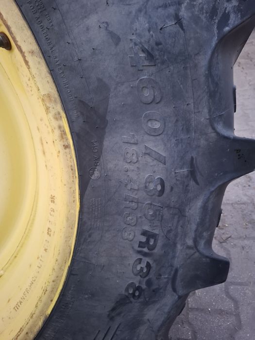 Koła felgi 460/85 r38 opryskiwaczy john deere kverneland rauch
