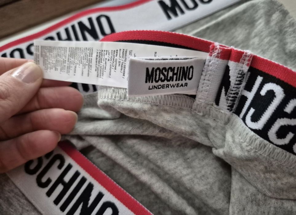 Bokserki Męskie 3pak Moschino XL