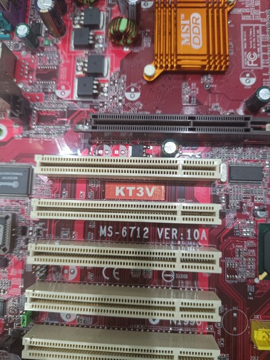 Retro płyta główna z procesorem AMD