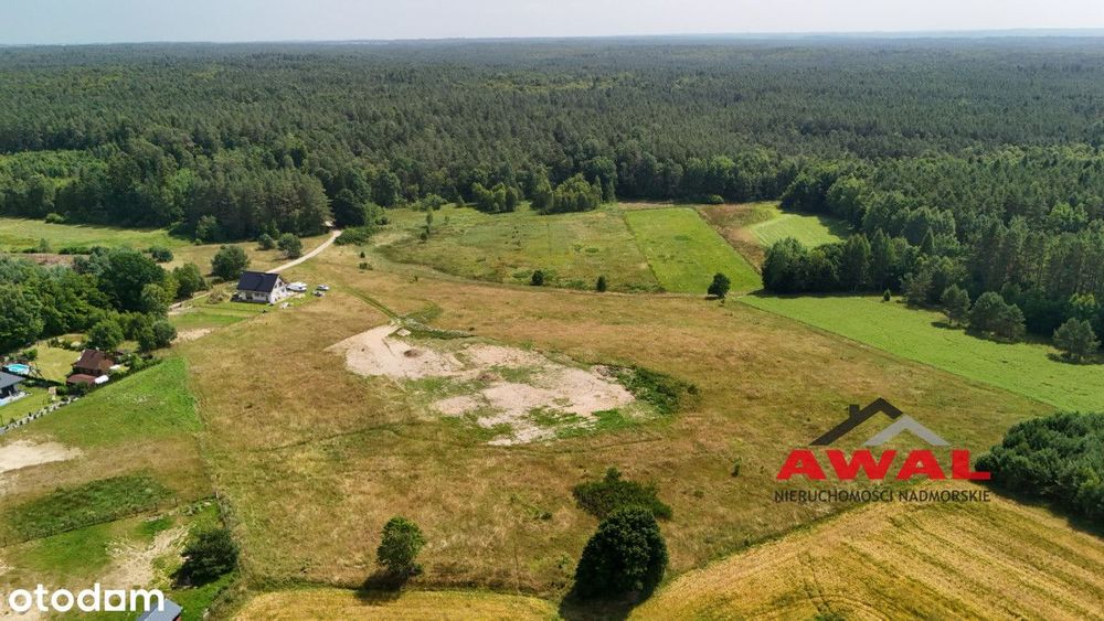 okazja ! działki budowlane Leśniewo blisko lasu