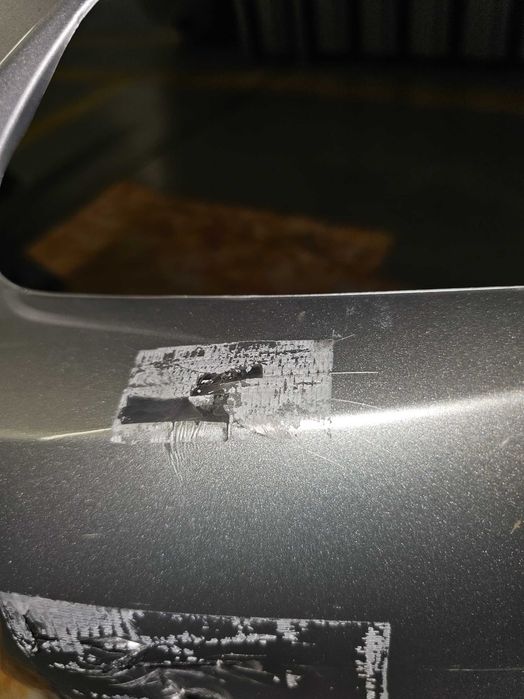 zderzak opel corsa E, kolor z176, pęknięcie