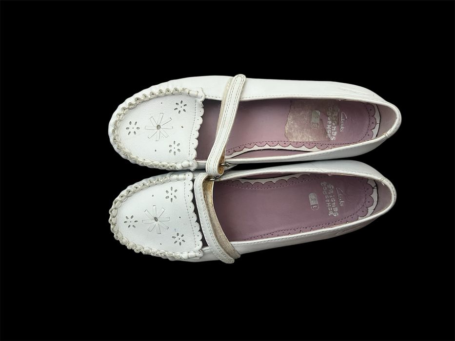Clarks buty białe