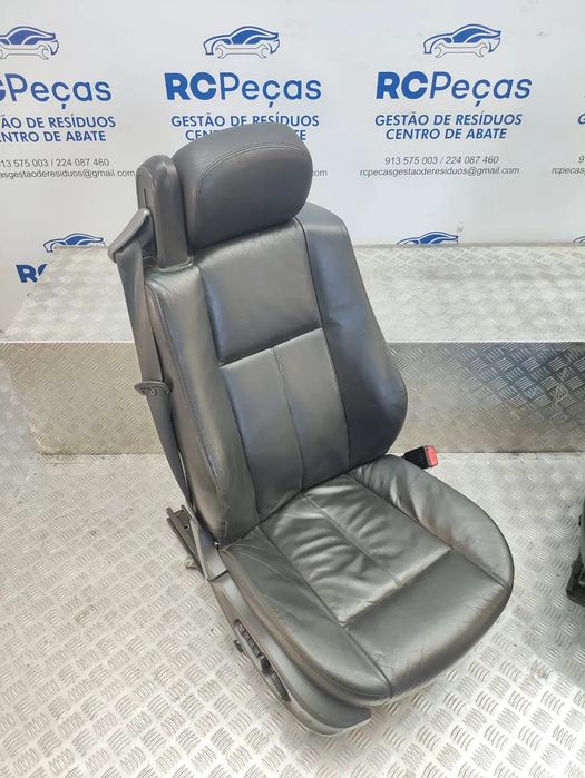 Conjunto Bancos Frente Frontais Pele BMW Serie 6 E64 Cabrio Eletricos