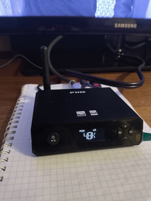 Fiio br 13 . Bluetooth-ресивер, ЦАП на ES9018K2M, LDAC