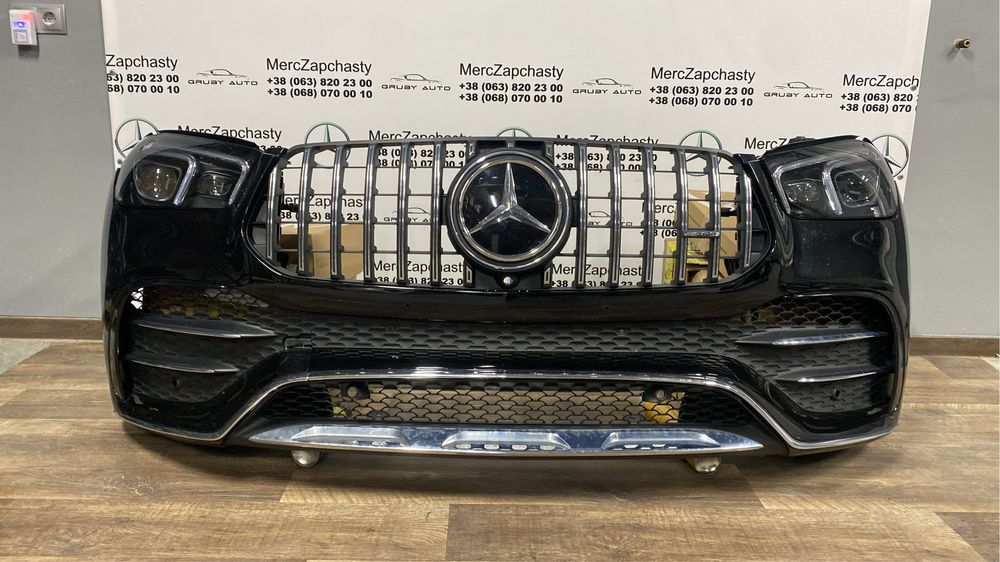 Mercedes бампер передній GLE  W 167 AMG