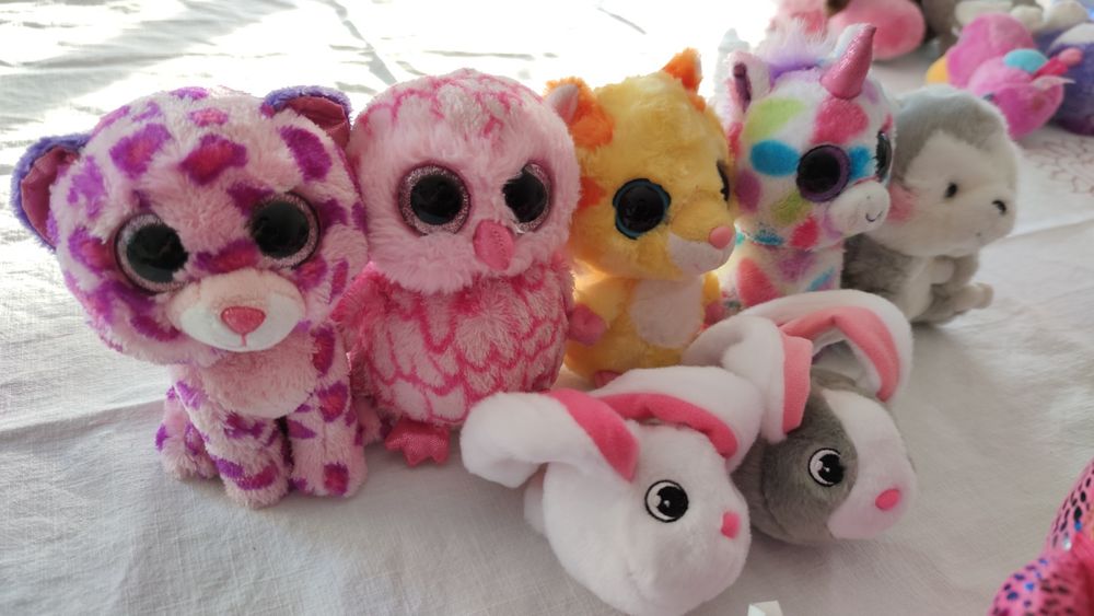 Coleção de peluches