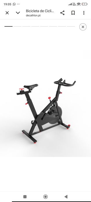 DOMYOS Bicicleta Ciclismo Indoor Spinning 100 Decathlon