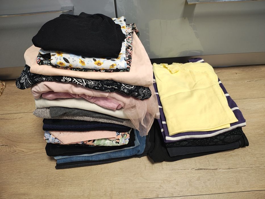 Paka ZARA KappAhl H&M r.S/M wymiana garderoby ponad 20szt. ubrań.