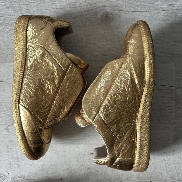 Maison margiela future low "gold"