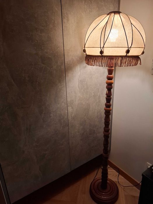 Lampa podłogowa prl