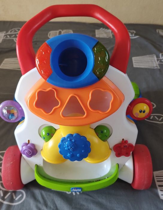 Ходунці каталка ігровий центр chicco 3 в 1