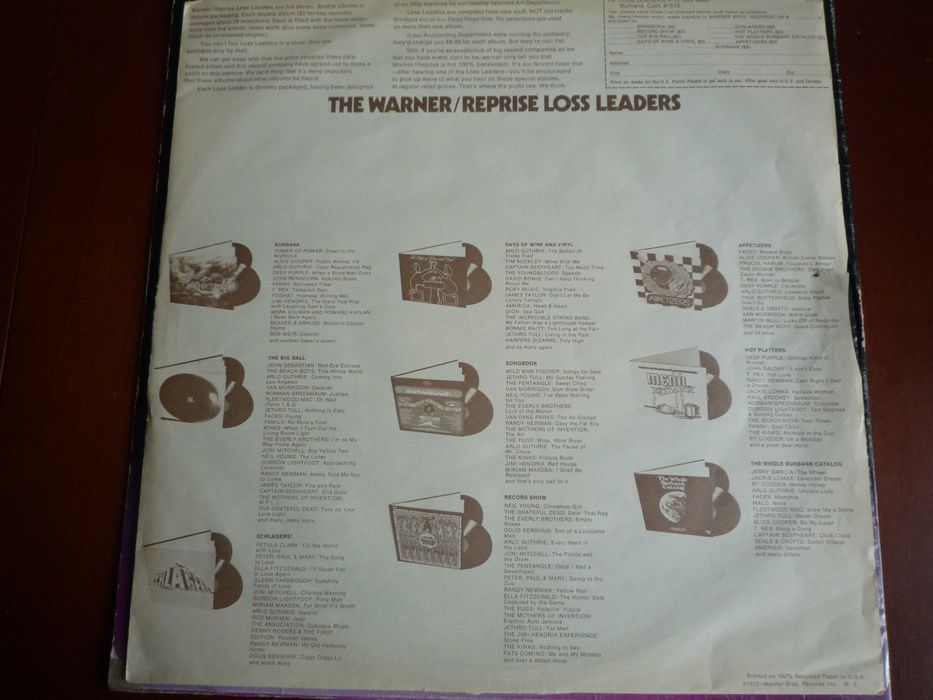 LP.Виниловый диск Deep Purple (USA)