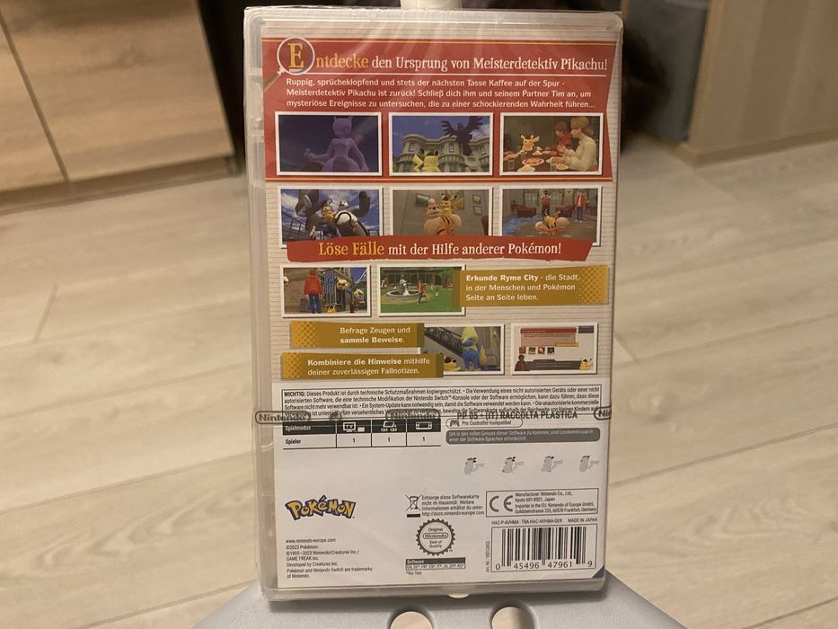 Nowa Gra Nintendo Switch Detective Pikachu Returns Okazja