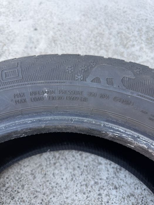 Шини зимові Gislaved Euro Frost 6 215/55 R16 комплект 7200