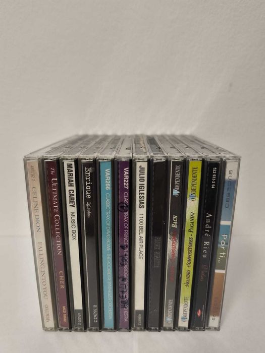 Lote de 12 CDs de música