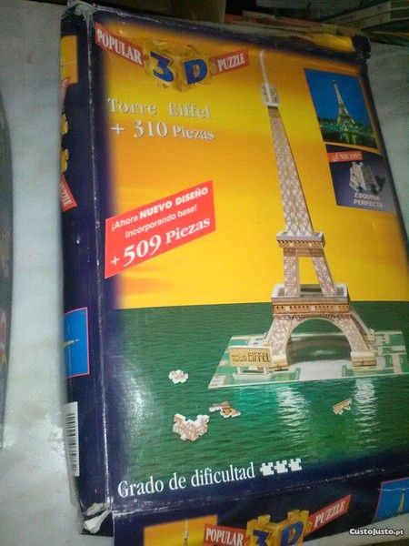 Puzzle Torre Eiffel 3D