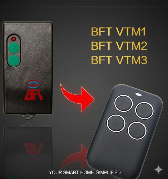 BFT 315mhz (100%)compatível