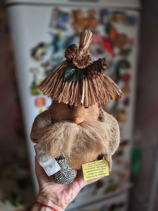 Домовий із мішковини