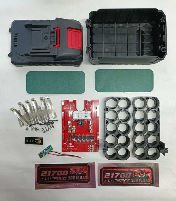 Корпус акумулятора Makita 21В для самостійного збирання, 5S, 21700