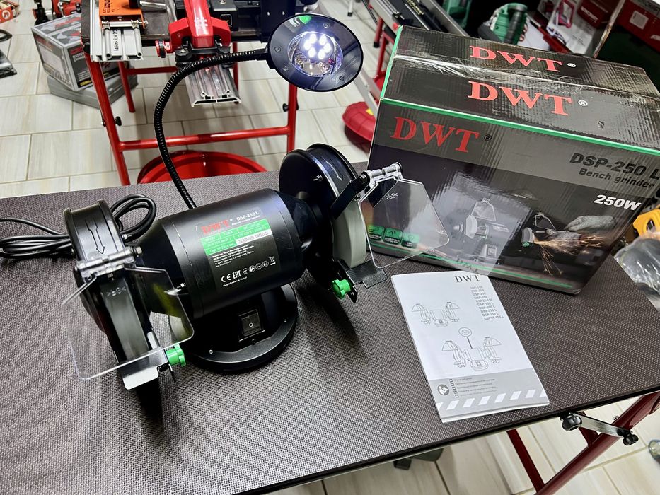Точильный станок Точило Верстат точильний DWT DSP-250 L