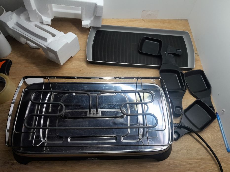 Tefal grill elektryczny raclette 8 patelek 1350w re458812