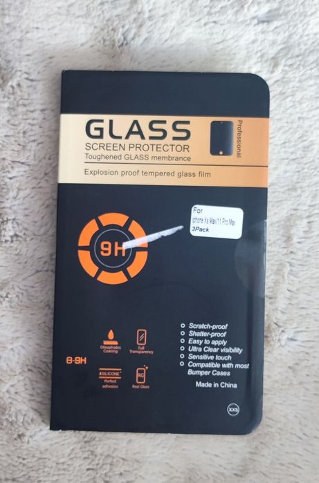 Szkło hartowane iPhone Xs Max 11 pro