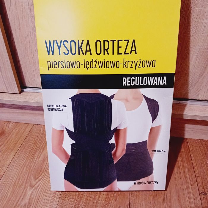 Nowa orteza na cały kręgosłup  rozm.L