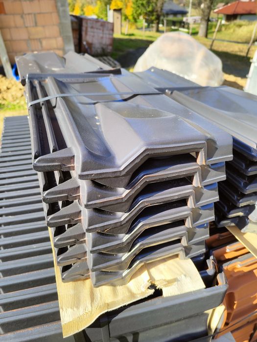 Dachówka podstawowa Braas Topaz 13V łupek błyszcząca