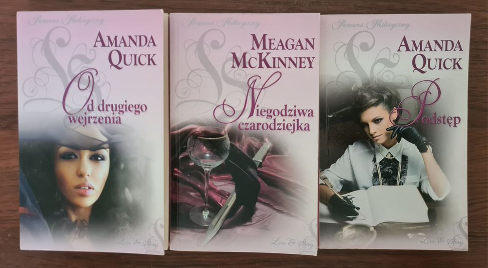 Amanda Quick - Zestaw trzech książek