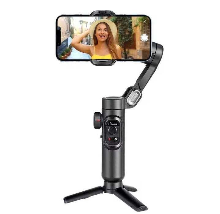 Стабилизатор для смартфона AOCHUAN+свет. 3-х осевой