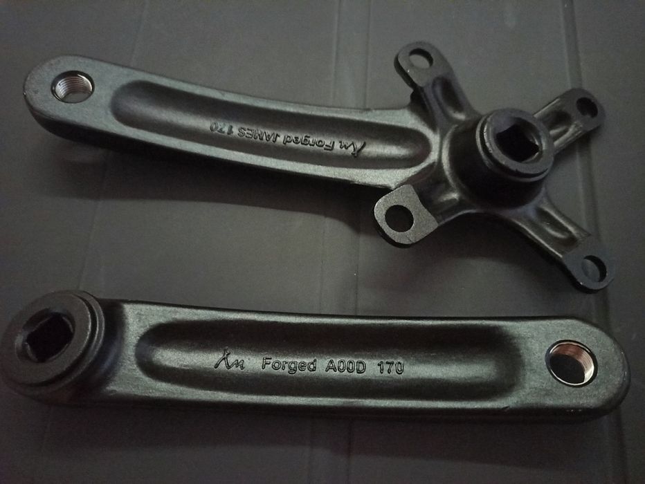 Легкі шатуни Meroca CX, GOLDIX. Виніс Shikra 50мм