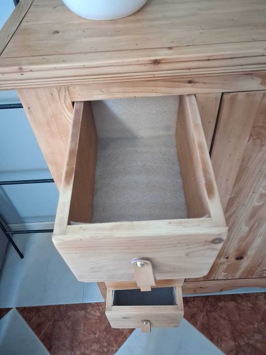 movel rustico,pinho maciço
