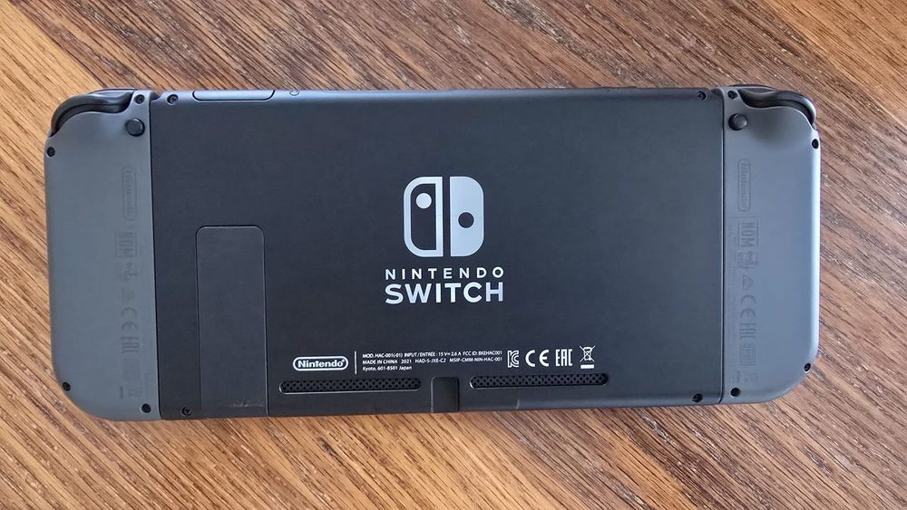 Nintendo Switch cinza como nova + capa original Nintendo