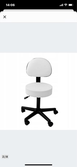 NOWY Taboret/stołek kosmetyczny