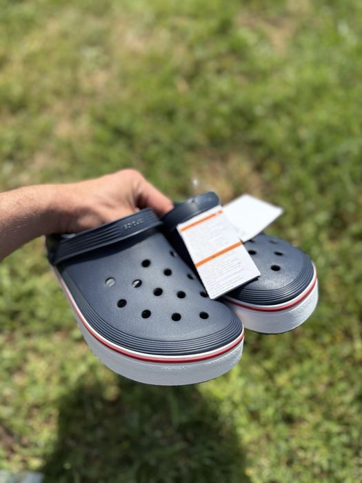 мужские  Crocs Crocband Clean Clog шлепки кроксы купить