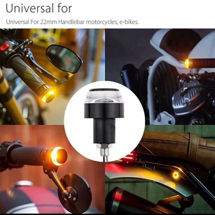 Piscas de punho, guiador