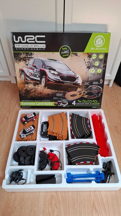 Pista de Carros Rali WRC Extreme Land – 4 Circuitos num Só! Ótimo Estado