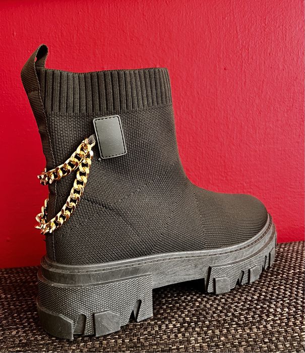 Botki damskie na platformie