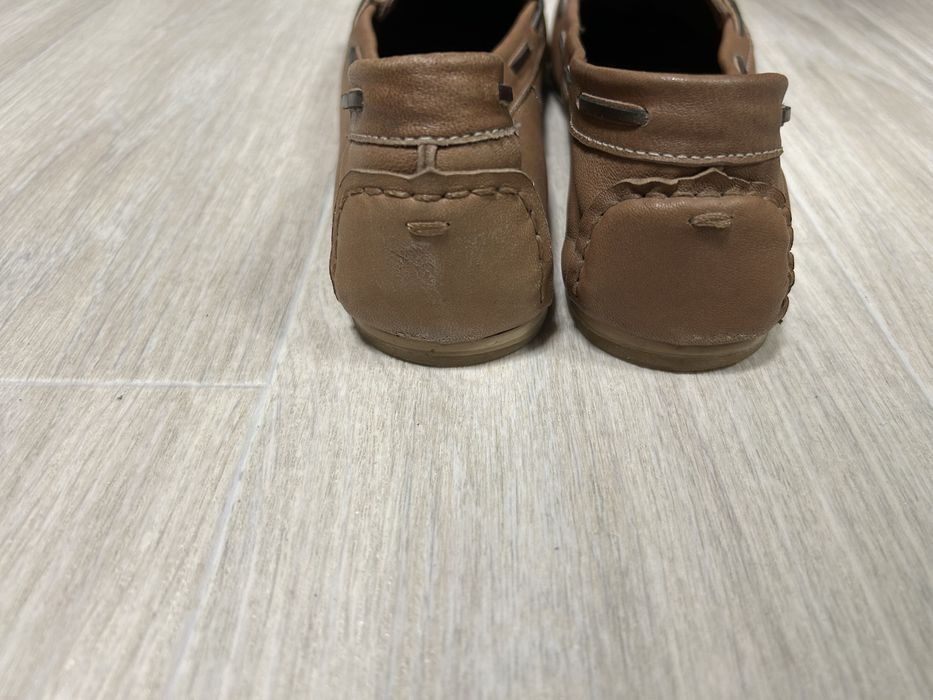 Балетки Tom Tailor кожаные мокасины слипоны туфли