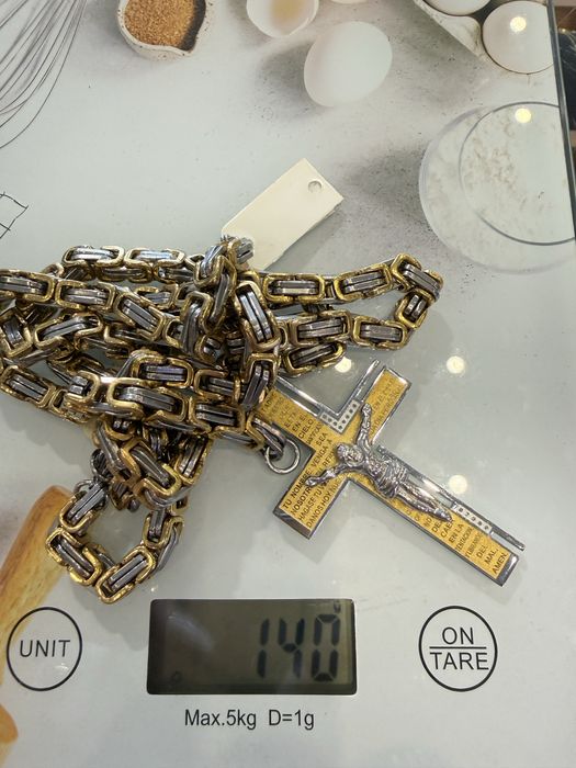 Komplet-Męski-Nowy -Krolewski-waga140gram 60cm