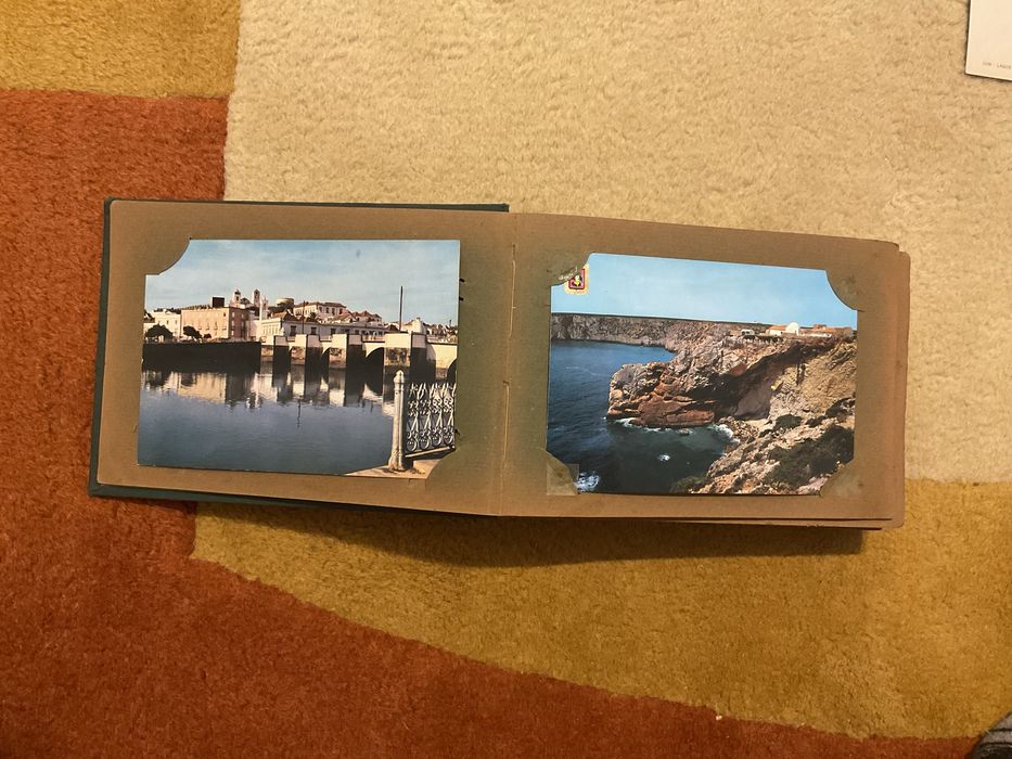 Lote de postais Algarve anos 70 + Album muito antigo