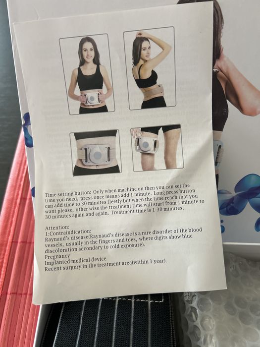 Maquina criolipolise portatil Nova