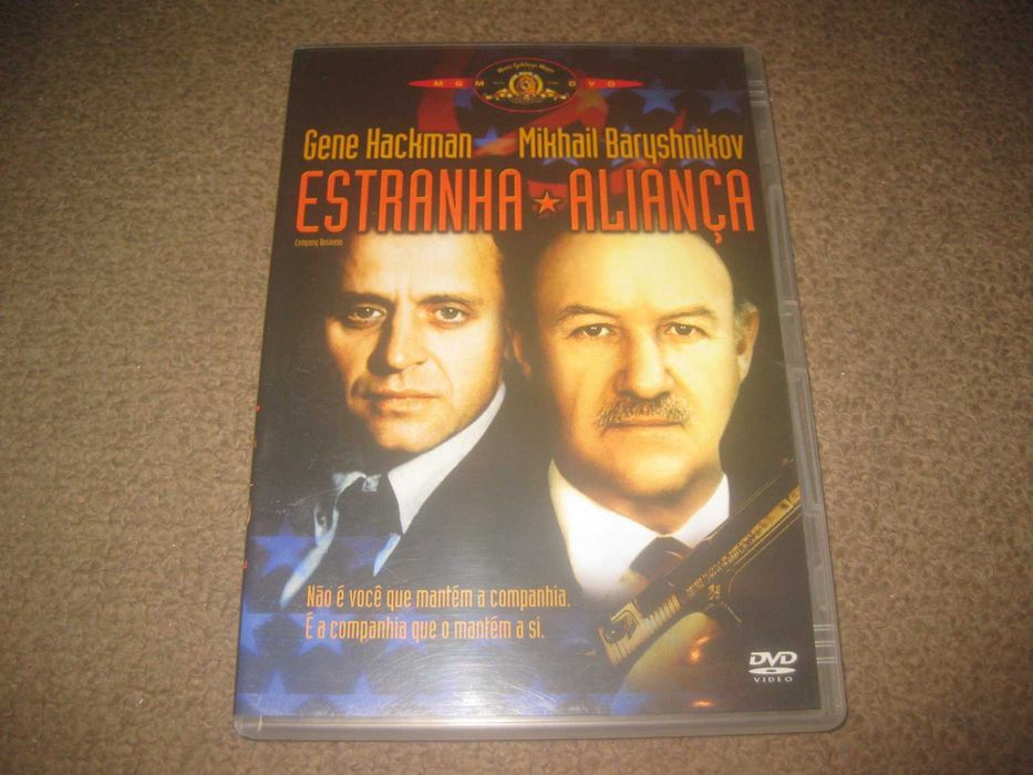 DVD "Estranha Aliança" com Gene Hackman/Raríssimo!