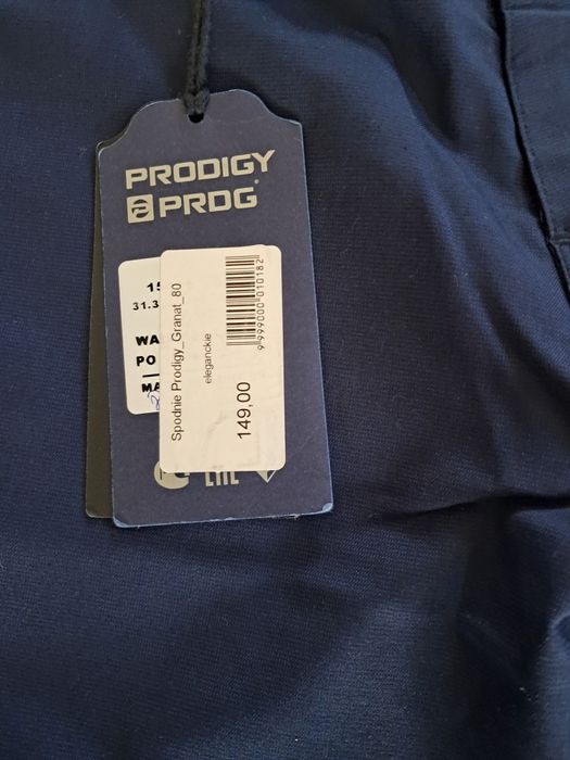 Nowe z metkami spodnie męskie Prodigy