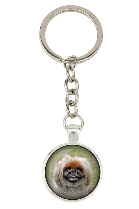 Pekińczyk brelok w pudełku ze zdjęciem Art-Dog