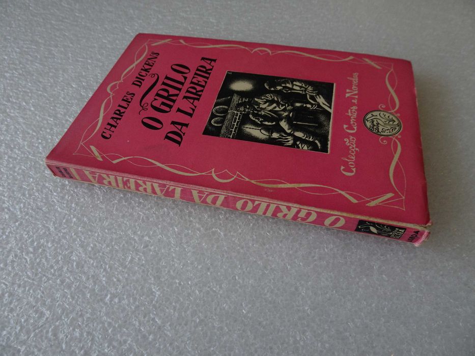 Livro Charles Dickens O Grilo da Lareira 1945