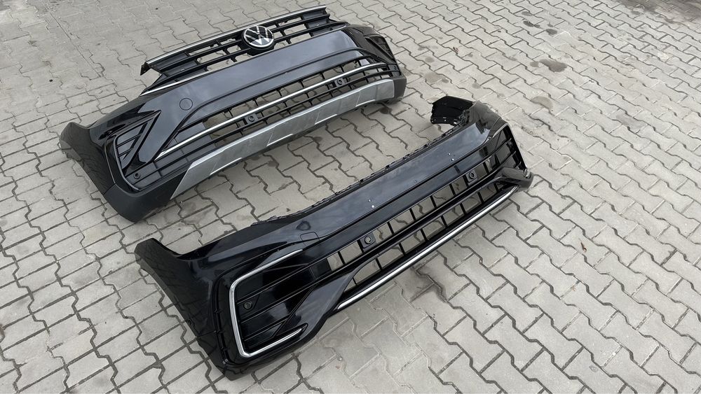 Vw Tiguan lift 2021-2025 rline бампер передній