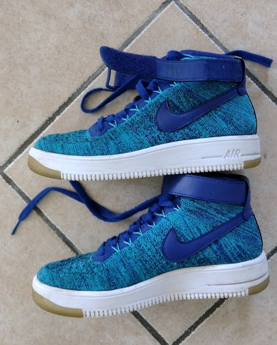 Buty Nike Air Force niebieskie