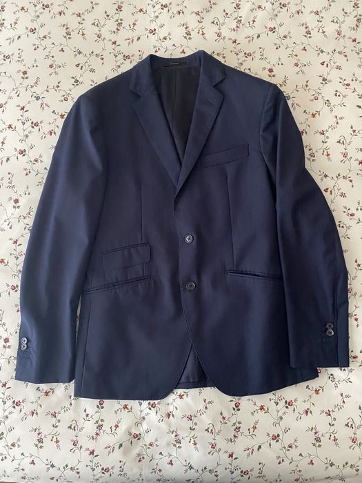 Fato da Massimo Dutti azul escuro